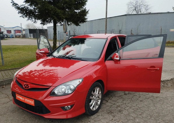 Hyundai I30 cena 16900 przebieg: 149081, rok produkcji 2010 z Płock małe 154